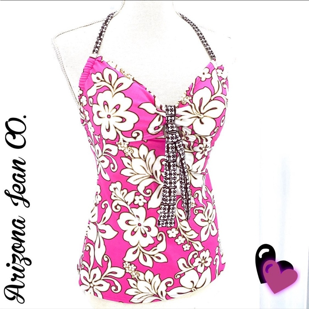 Pink Floral Women's Top
